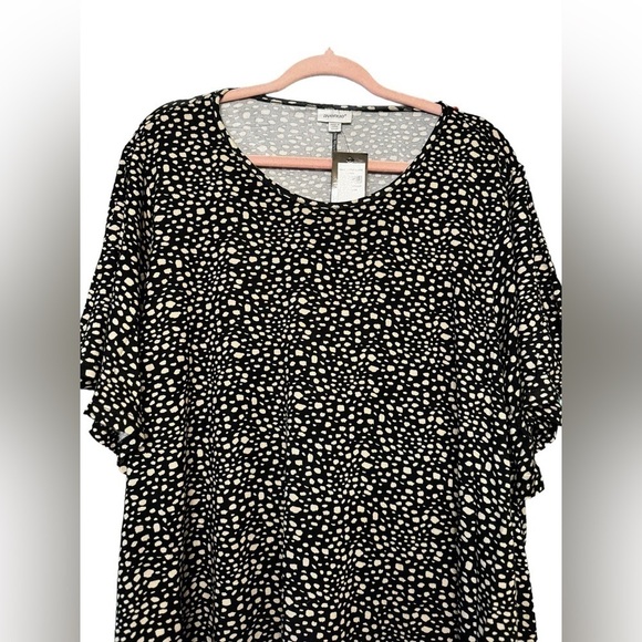 Avenue Flutter Sleeve Tunic Top size 22/24 - Picture 3 of 4